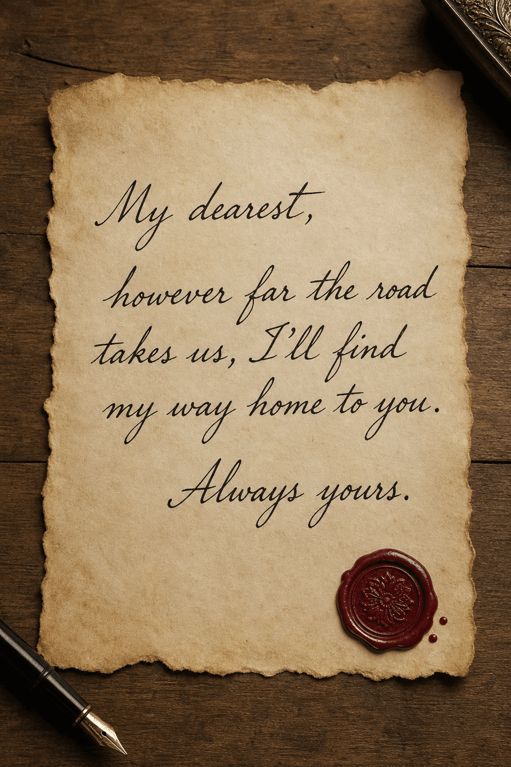 Handwritten Letter Keepsake — preview