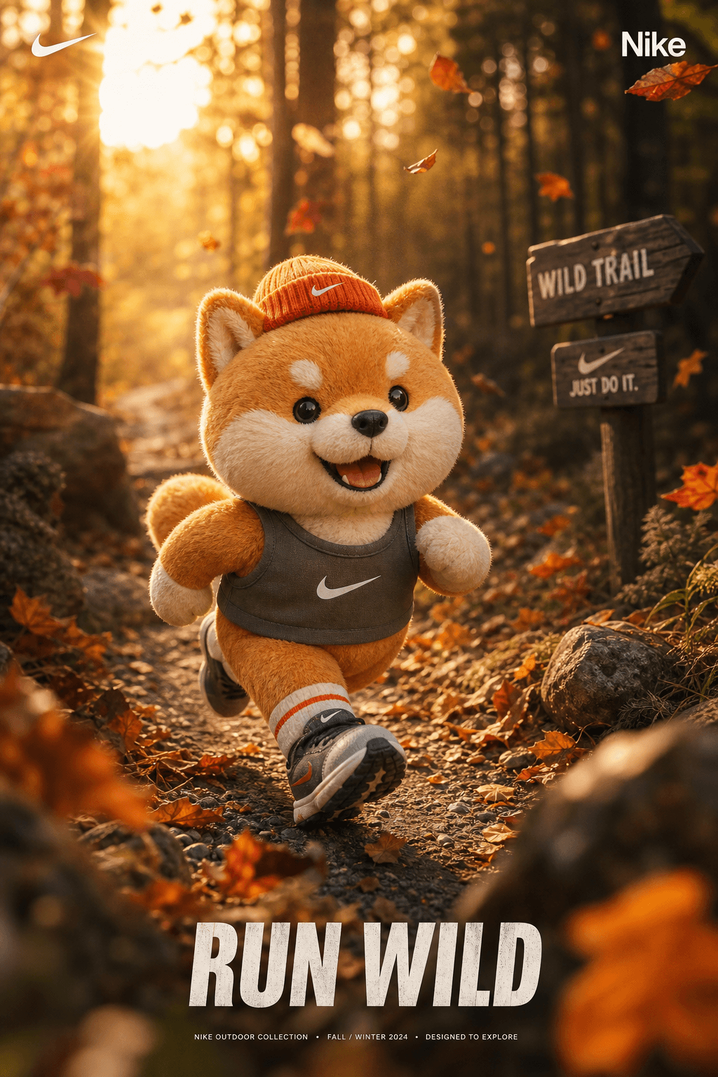 Plush Micro-World Poster — preview